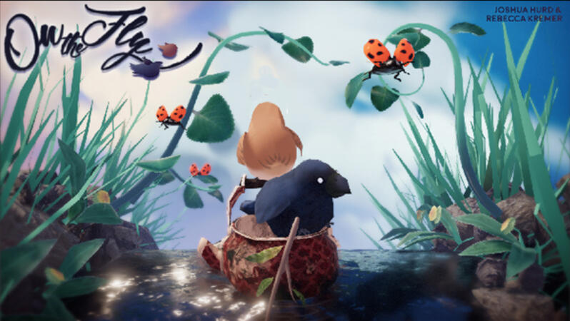 French localization of On the Fly, a casual dating sim game